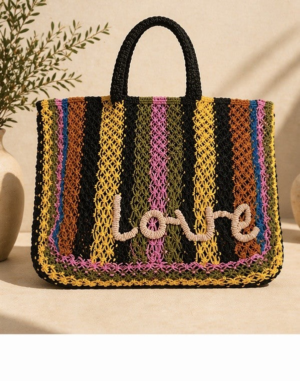 Love Jute Tote