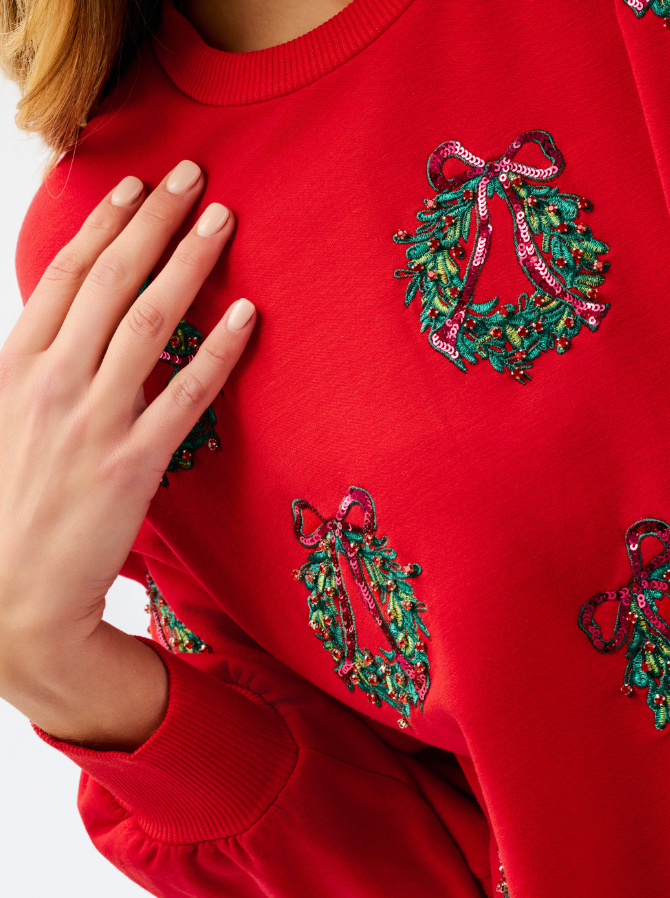 Berry Wreaths Millie Sweatshirt