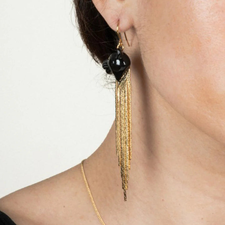 Black Panther Tribe Earrings