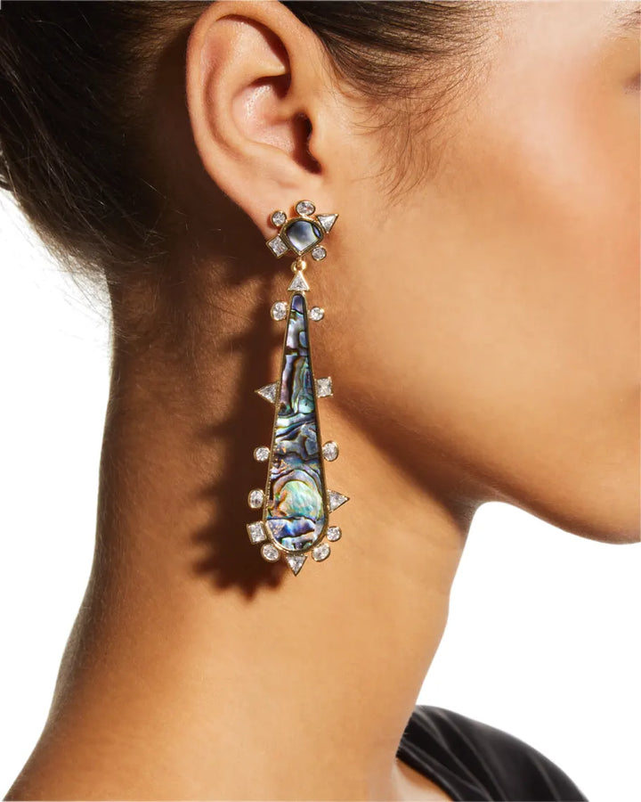Aria Earrings Grey