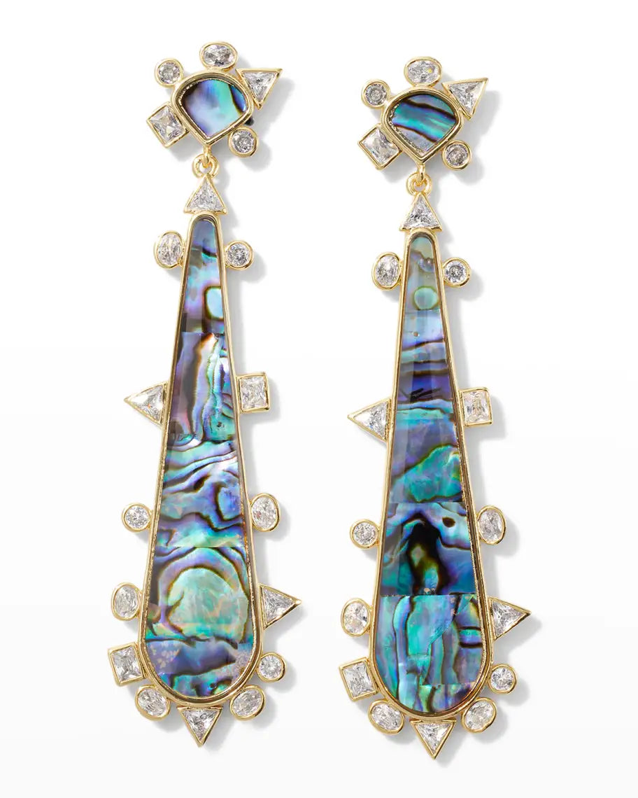 Aria Earrings Grey