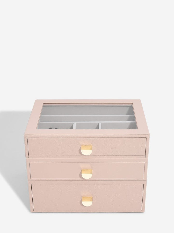 Classic Drawer Jewellery Box Set of 3