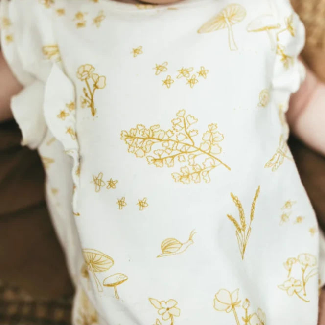 Botanica Sleeveless Flutter Romper
