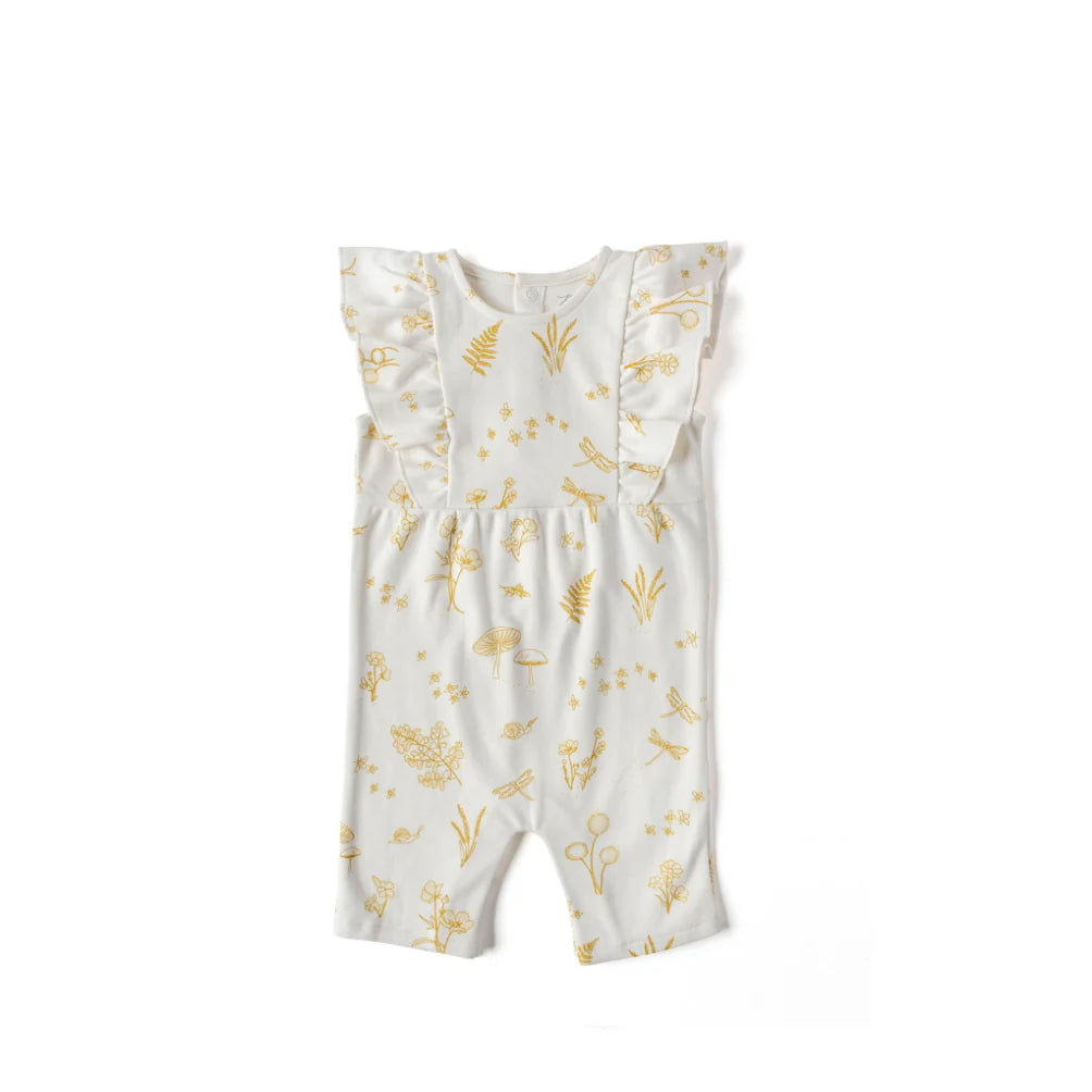 Botanica Sleeveless Flutter Romper