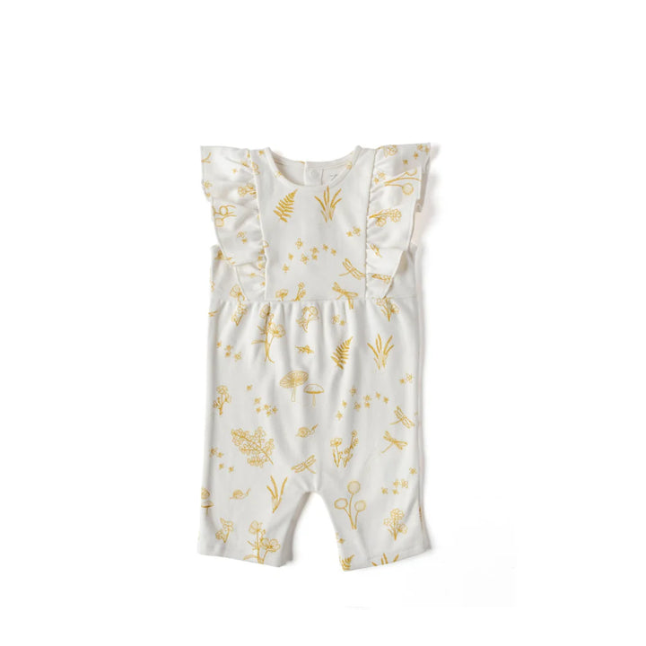 Botanica Sleeveless Flutter Romper