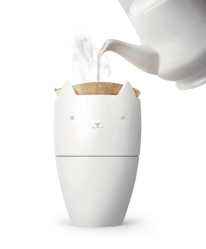 Purr Over Coffee Brewin