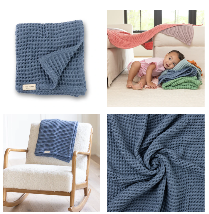 Waffle Baby Blanket