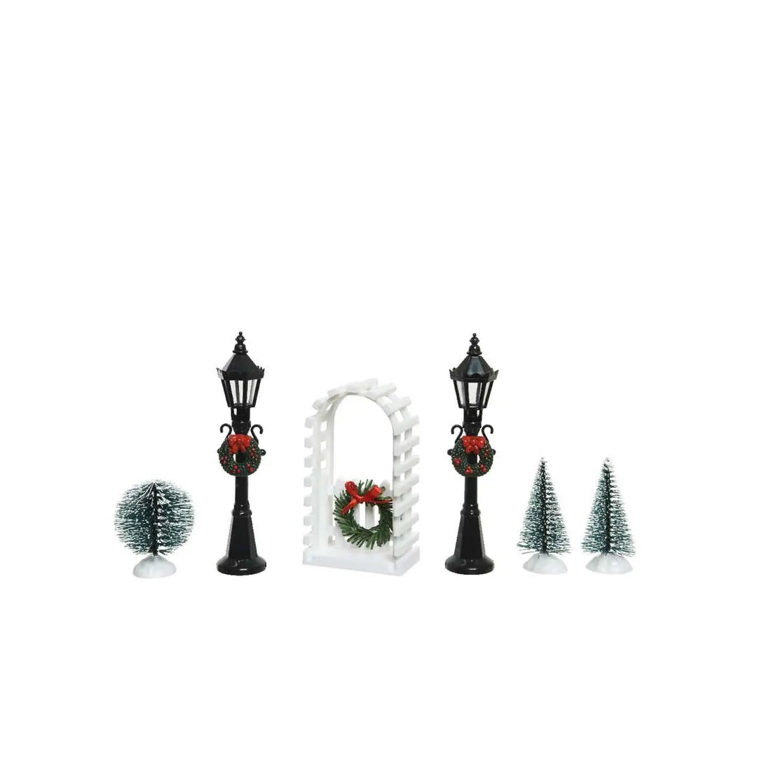 Polyresin Decorative Elements Assortment of 6