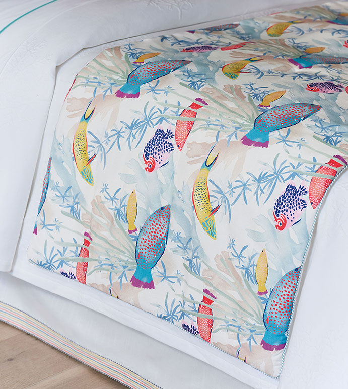 Paloma Tropical Bed Scarf