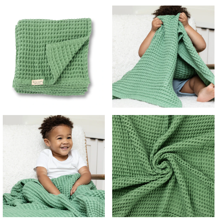 Waffle Baby Blanket