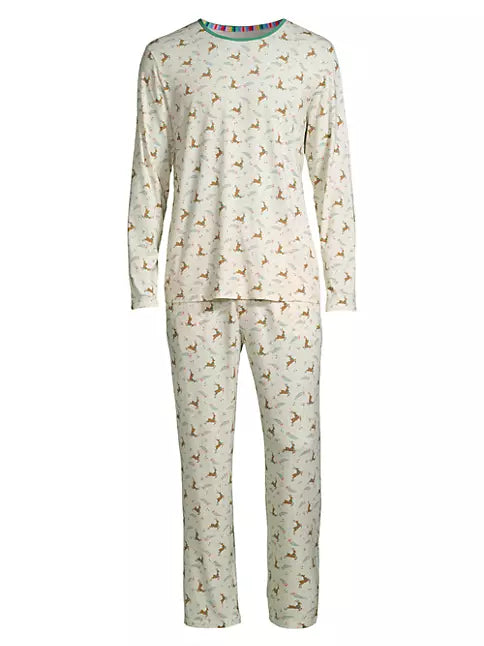 Men's Merry And Bright Long Sleeve Pajama Set