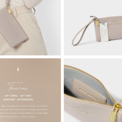 Pouch Zodiac Wristlet