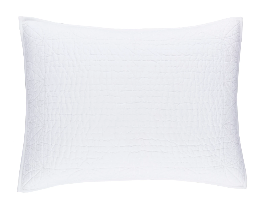 Tea and Toast Quilted Sham