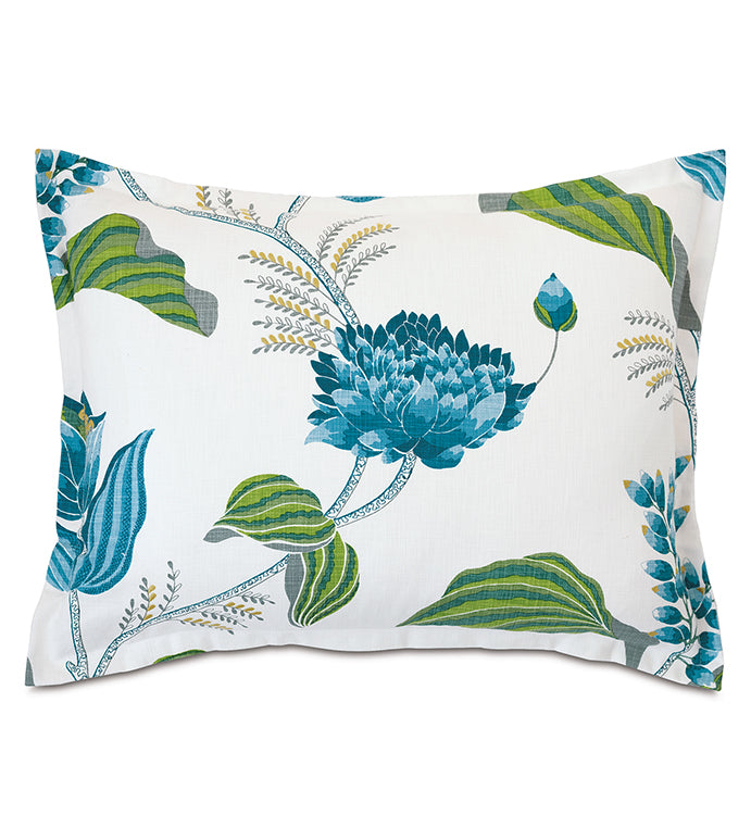 Clementine Embroidered Decorative Pillow
