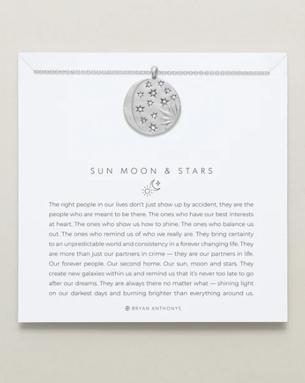 Sun Moon & Stars Necklace