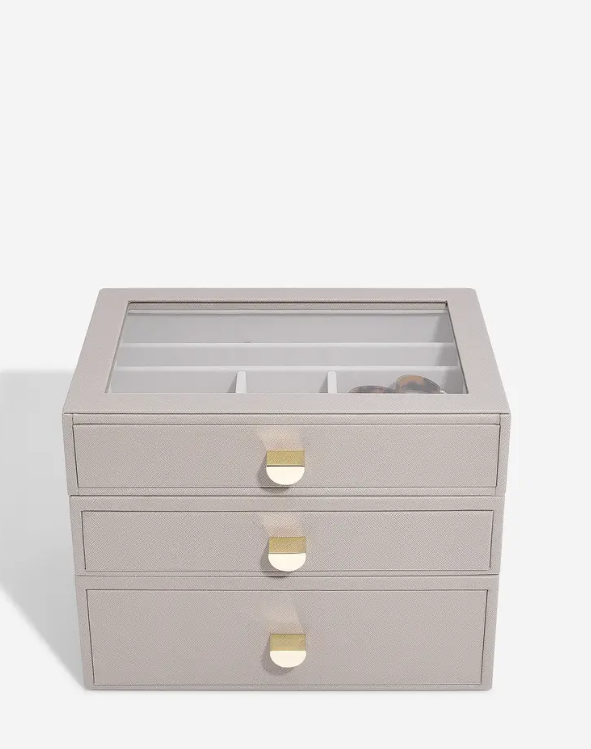 Classic Drawer Jewellery Box Set of 3