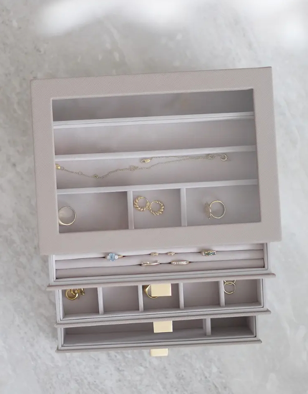 Classic Drawer Jewellery Box Set of 3