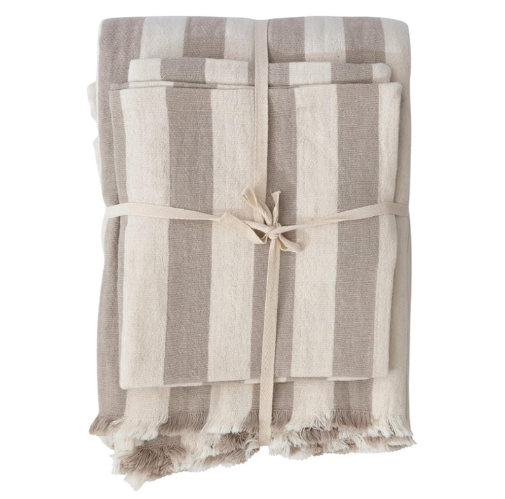 Coverlet Set |   w 2 Shams | Cotton Double Cloth