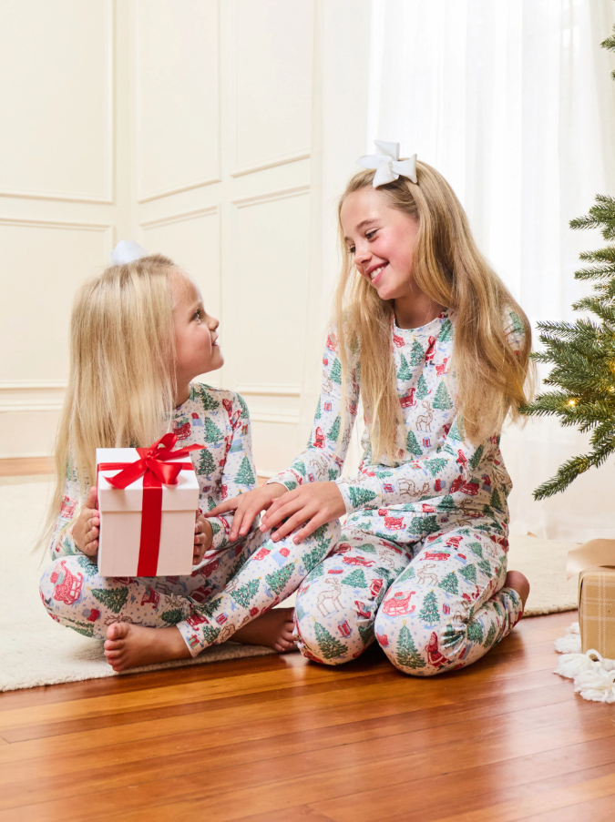 Tidings & Toile Kid's Annie Pajama Set