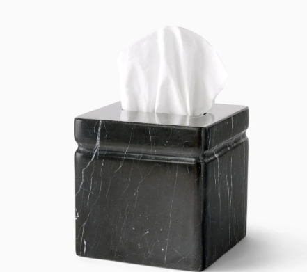 Tissue Holder Sferra Marquina Black