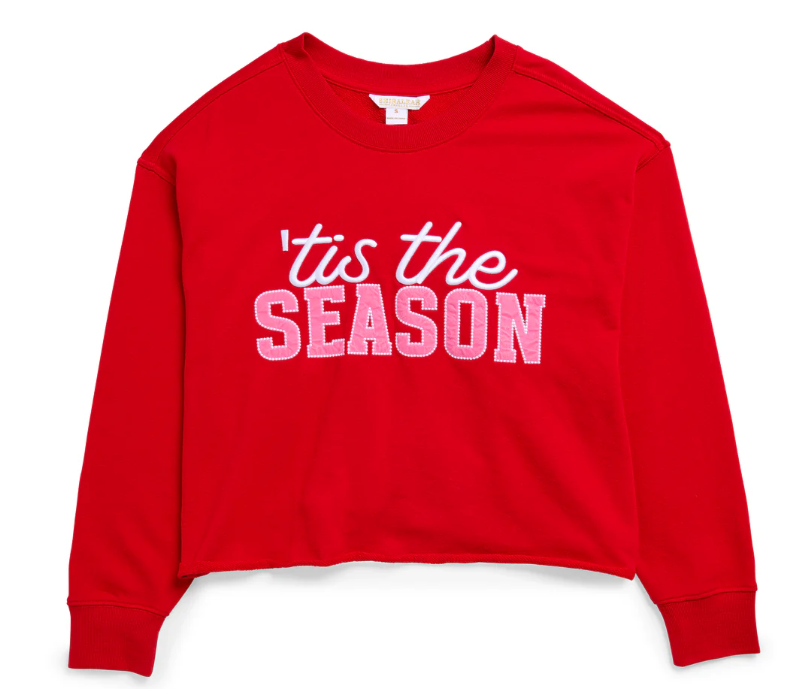 Shiraleah "Tis The Season" Lounge Sweatshirt | Red