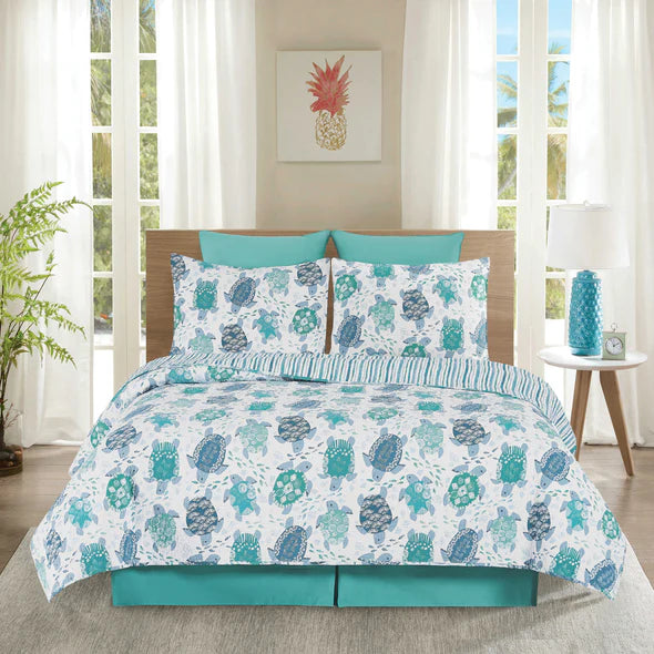 Turtle Bay Quilt Set