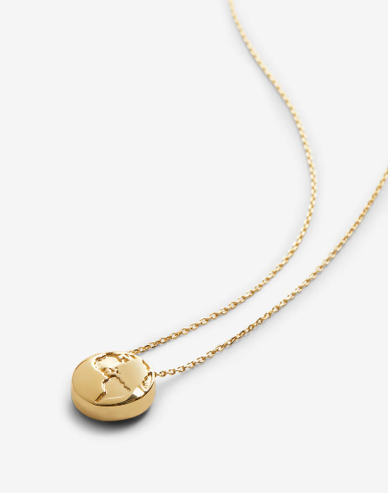 Us Against The World Icon Necklace