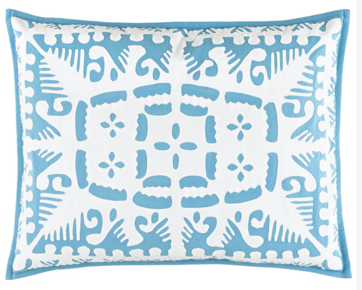 Knight Wood Cutwork Sham